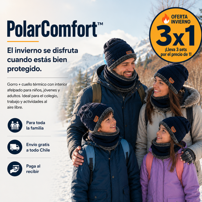 PolarComfort™ - El invierno se disfruta cuando estás bien protegido.