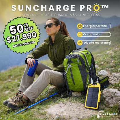 SunCharge Pro™ - Energía confiable cuando más la necesitas