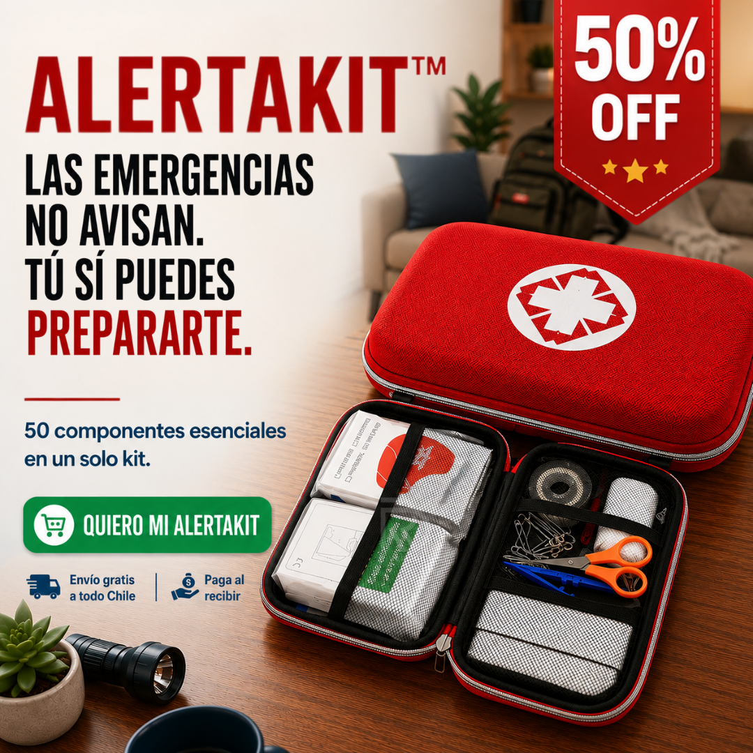 AlertaKit™ - Las emergencias no avisan. Tú sí puedes prepararte.