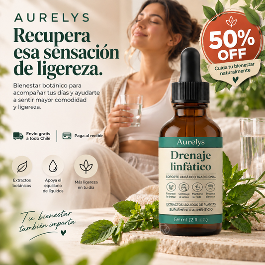 Aurelys™ - Recupera esa sensación de ligereza.