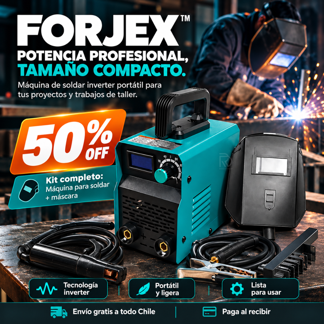Forjex™ - Potencia profesional, tamaño compacto.