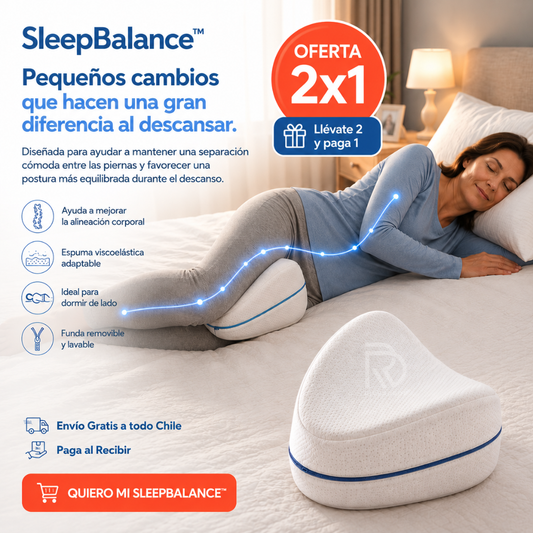 SleepBalance™ - Pequeños cambios que hacen una gran diferencia al descansar.