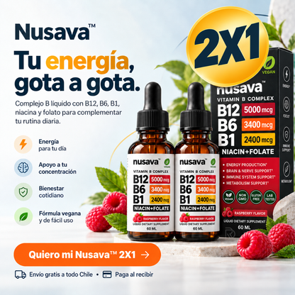 Nusava™ - Tu energía, gota a gota.