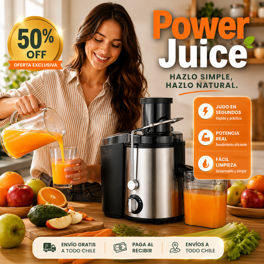 PowerJuice™  - Hazlo simple. Hazlo natural.